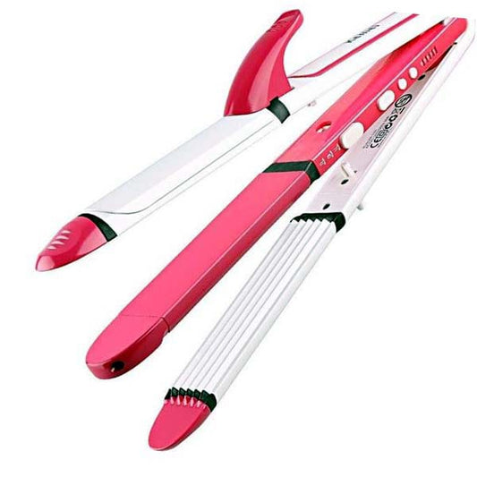 KM-1291 3 in 1 Hair Straightener