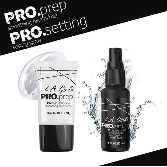 COMBO DEAL (LA GIRL Primer + Setting Spray) - AAMU COSMETICS