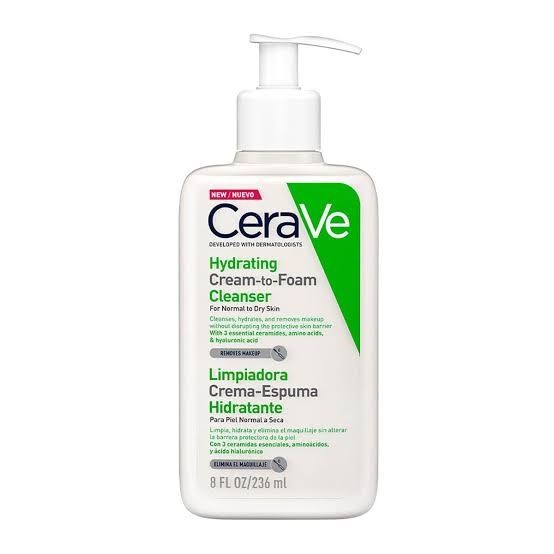 CeraVe Hydrating Cream To Foam Cleanser