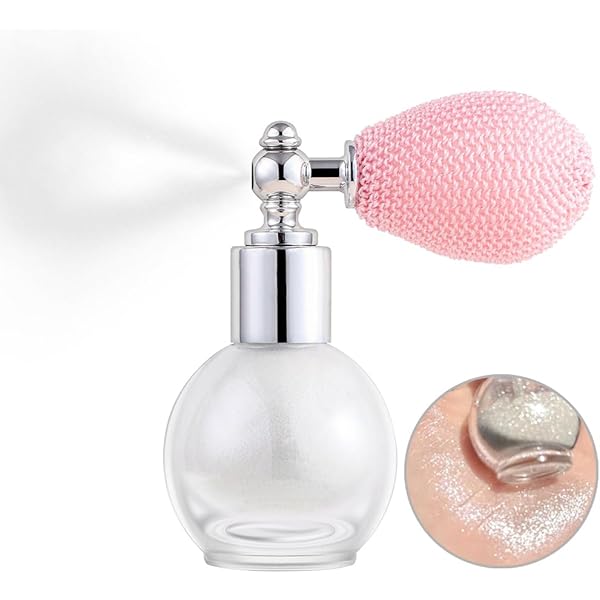 Glitter spray for body